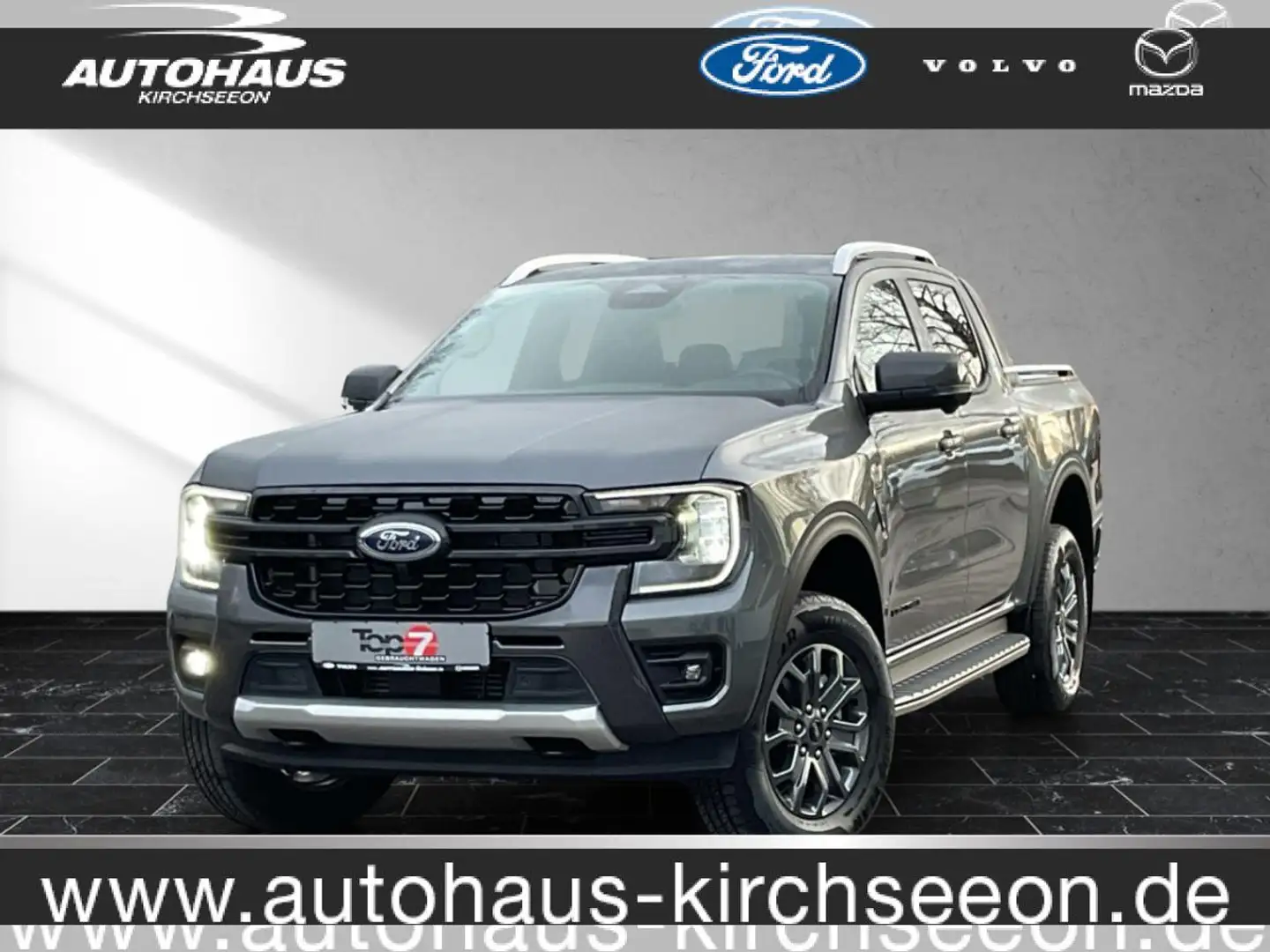 Ford Ranger 2.0 EcoBlue Wildtrak e-4WD DoKa Automatik Grau - 1