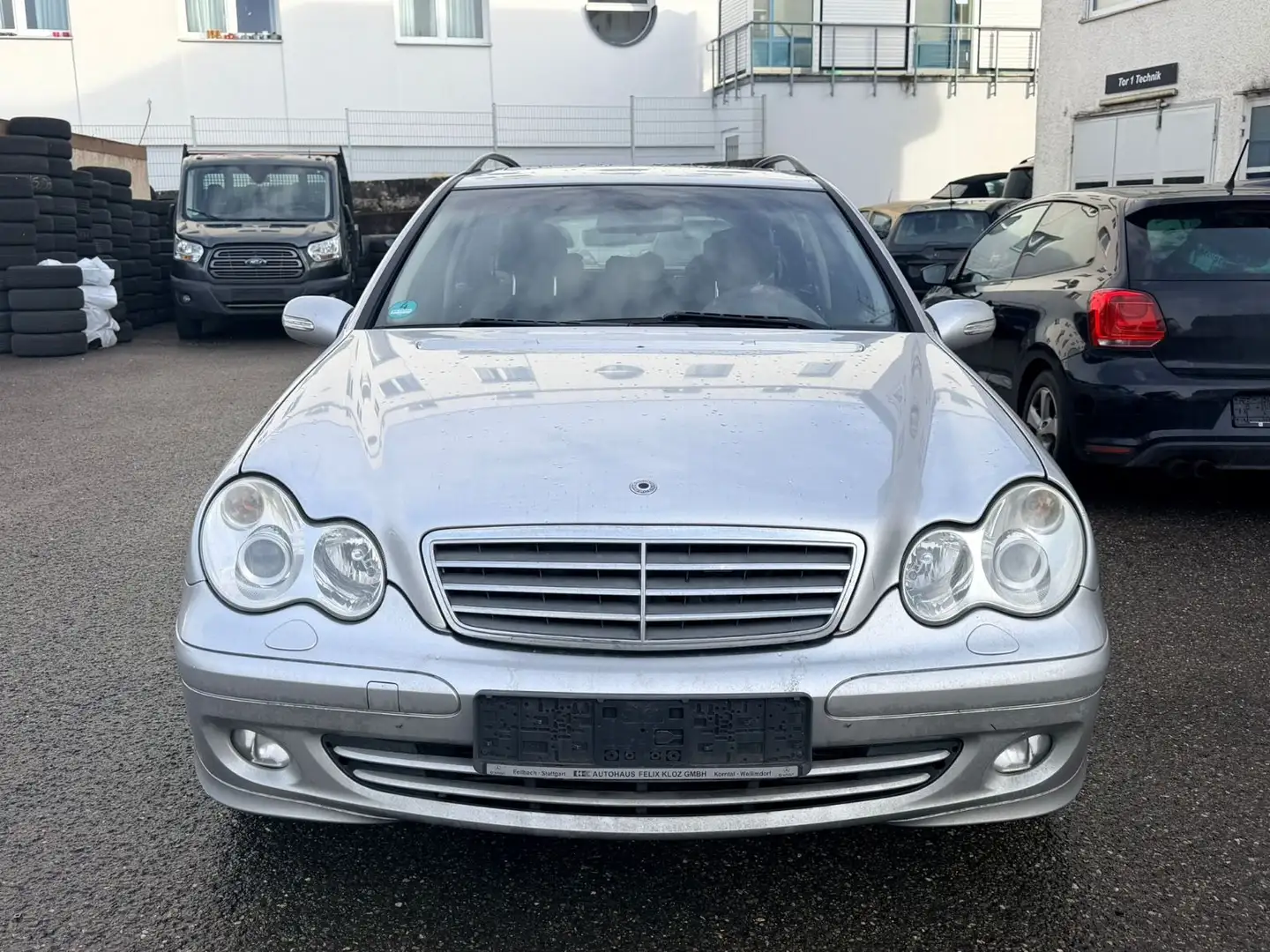 Mercedes-Benz C 200 Kompressor/KLIMA/AUTOMATIK/2.HAND* Silber - 2