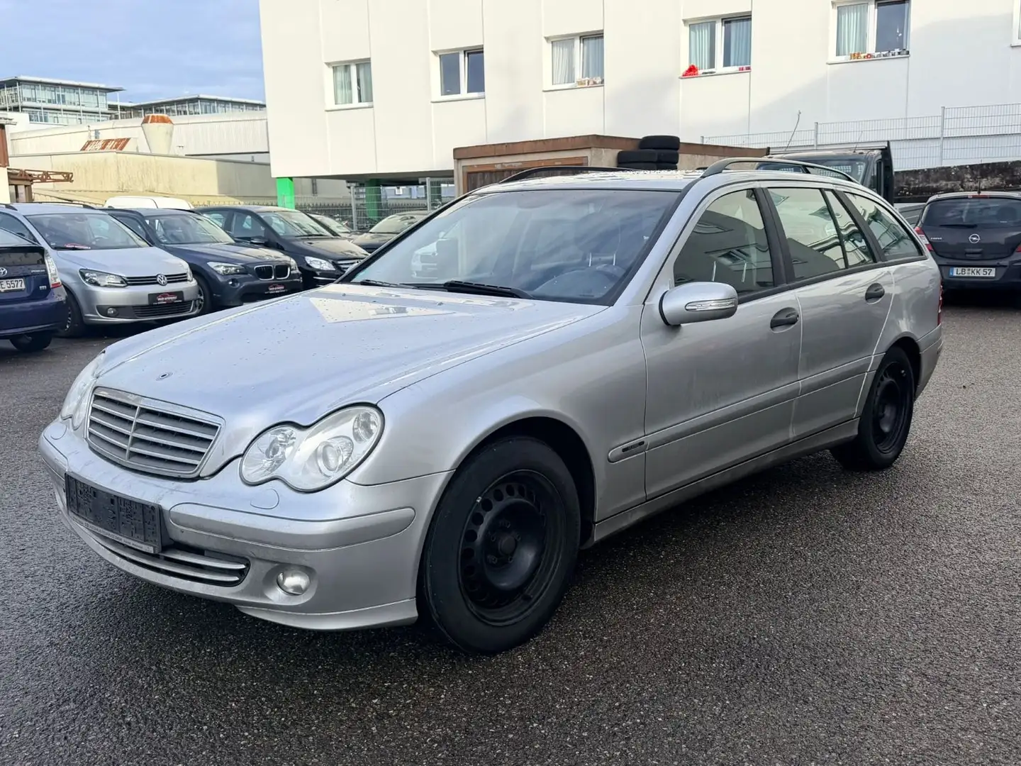 Mercedes-Benz C 200 Kompressor/KLIMA/AUTOMATIK/2.HAND* Silber - 1