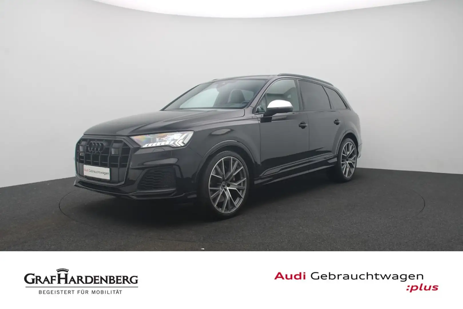 Audi SQ7 4.0 TFSI quattro . LED Navi B&O HuD AHK Schwarz - 1