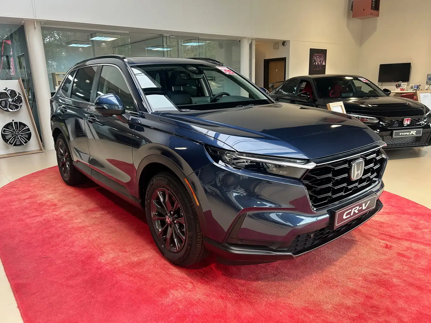 Honda CR-V e:HEV 2.0 i-MMD 2WD Elegance -4986 EINDJAAR ACTIE Niebieski - 1