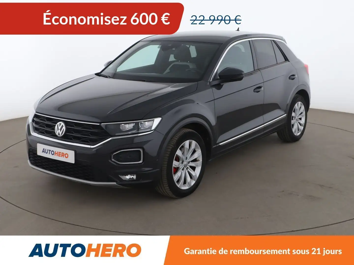 Volkswagen T-Roc 2.0 TSI 4Motion DSG7 Gris - 1