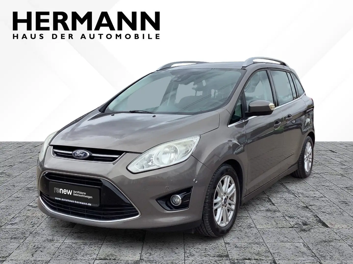 Ford C-Max 2.0 TDCi Grand Titanium LED*SHZ*AUT*KlimaA Brun - 1
