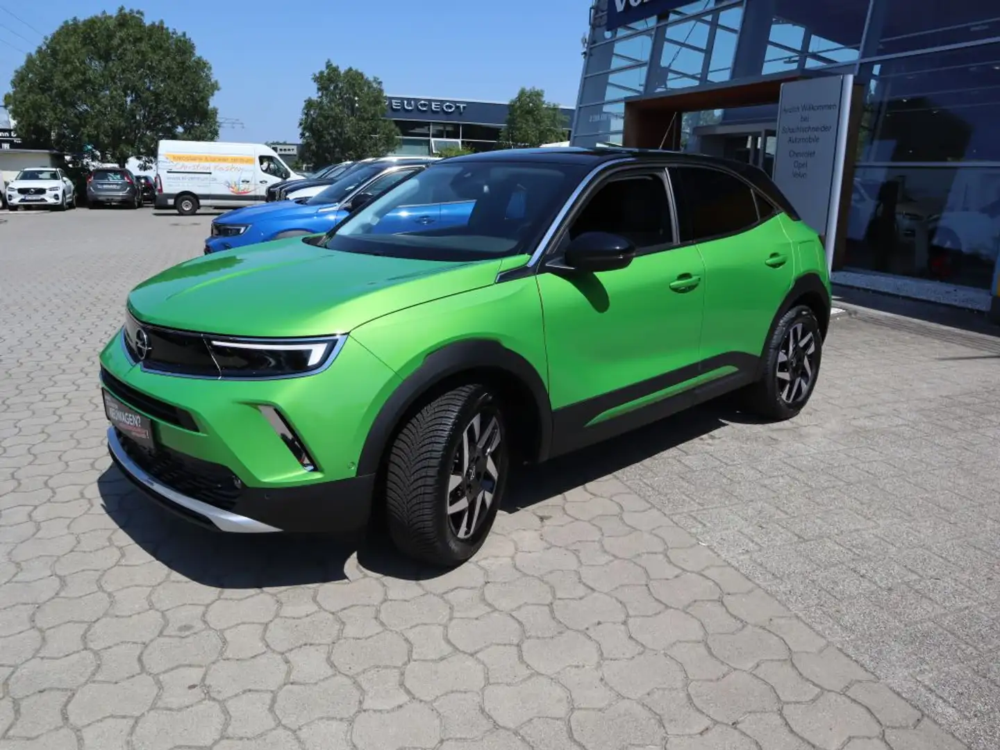 Opel Mokka 1.2 Turbo Aut Elegance+Kamera+Sitzheiz+LED+ Grün - 2