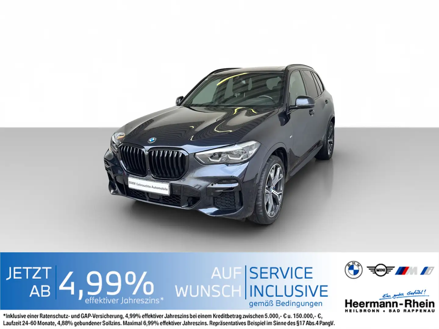 BMW X5 xDrive30dA M Sport LiveCock.AHK.GSD.ParkAss. Negro - 2