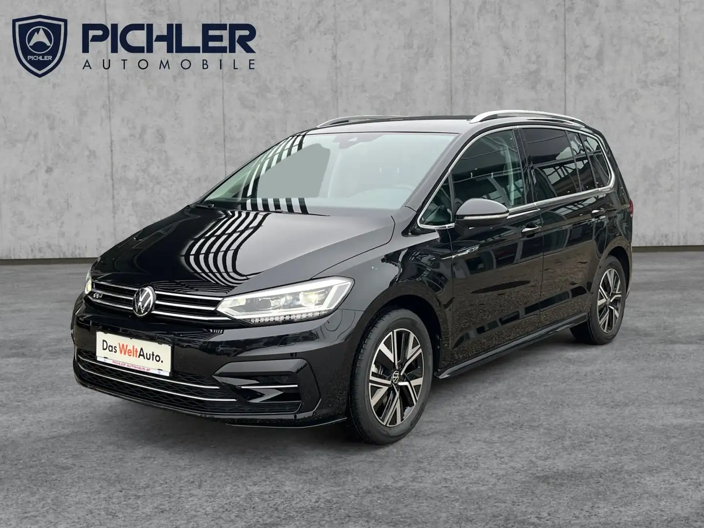 Volkswagen Touran R-Line TDI DSG Schwarz - 1