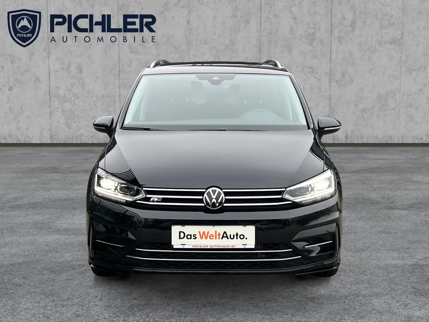 Volkswagen Touran R-Line TDI DSG Schwarz - 2