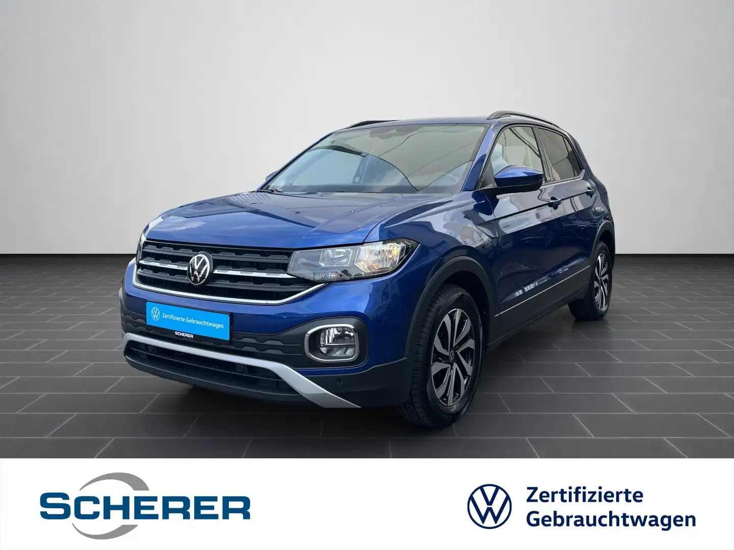 Volkswagen T-Cross ACTIVE 1.0 TSI REAR VIEW FRONT ASSIST Bleu - 1