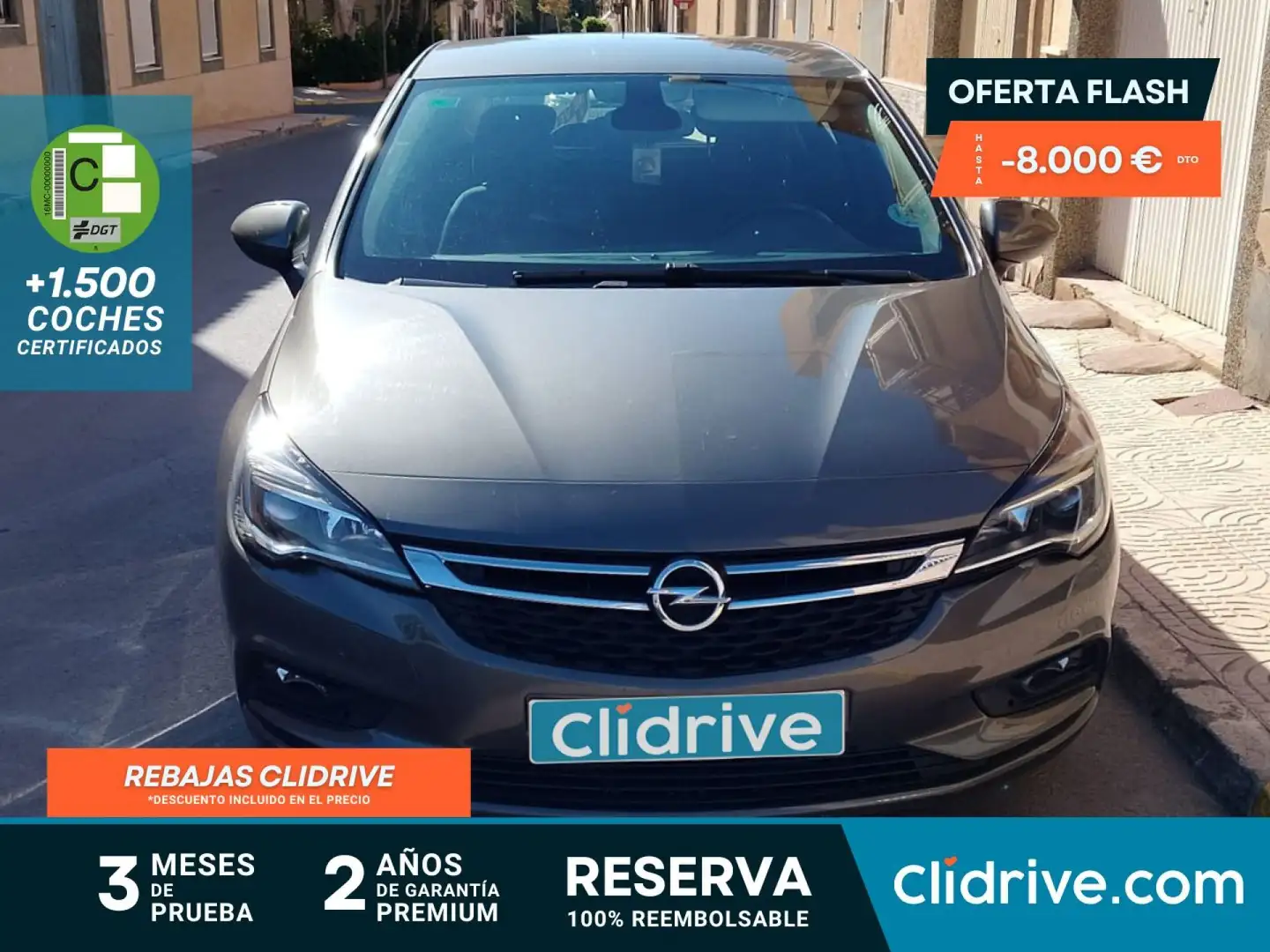 Opel Astra ST 1.6CDTi Selective 110 Grey - 1