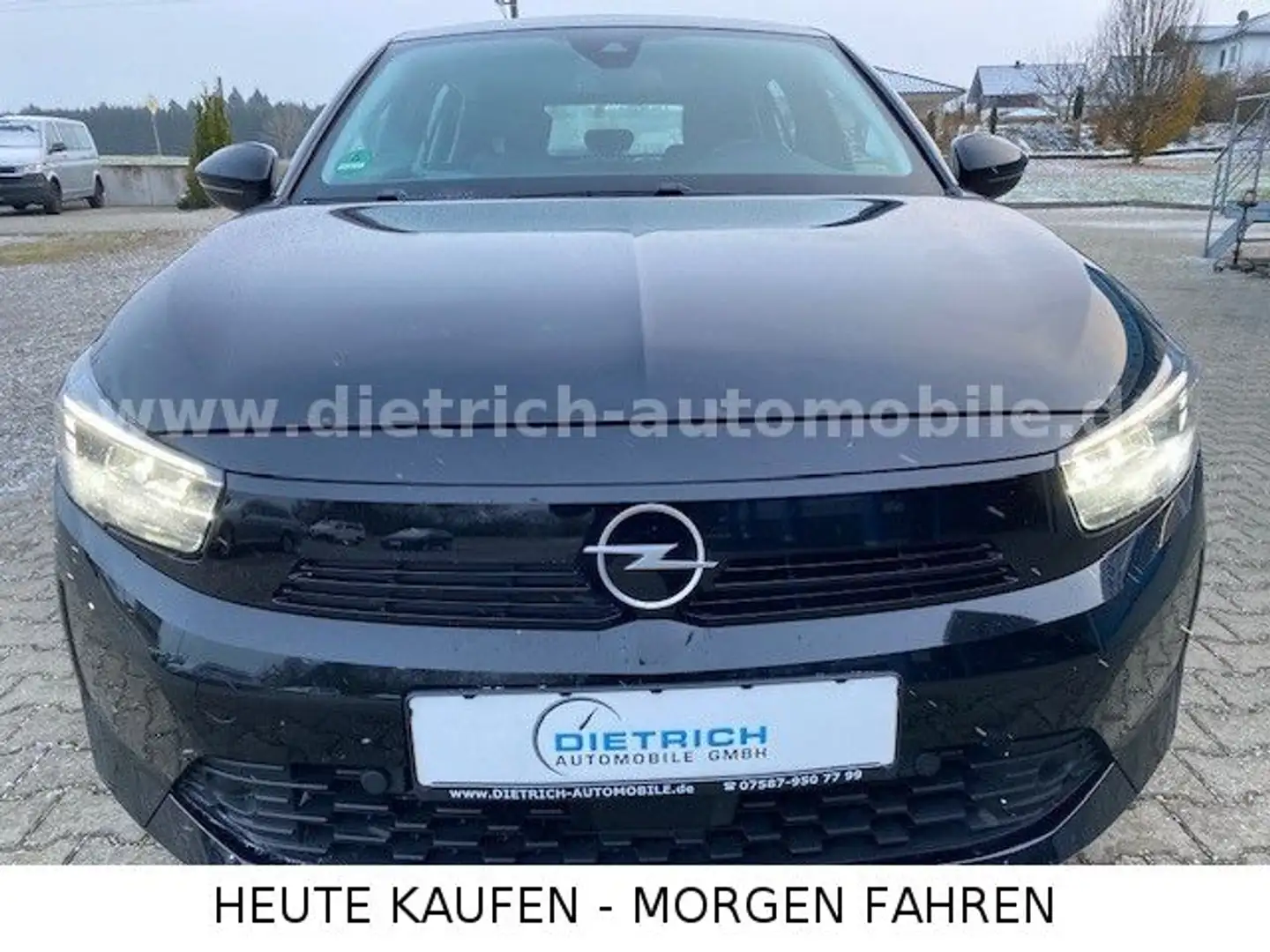 Opel Corsa F 1,2 TSi  PDC SHZ ALU LENKRADHEIZUNG Noir - 2