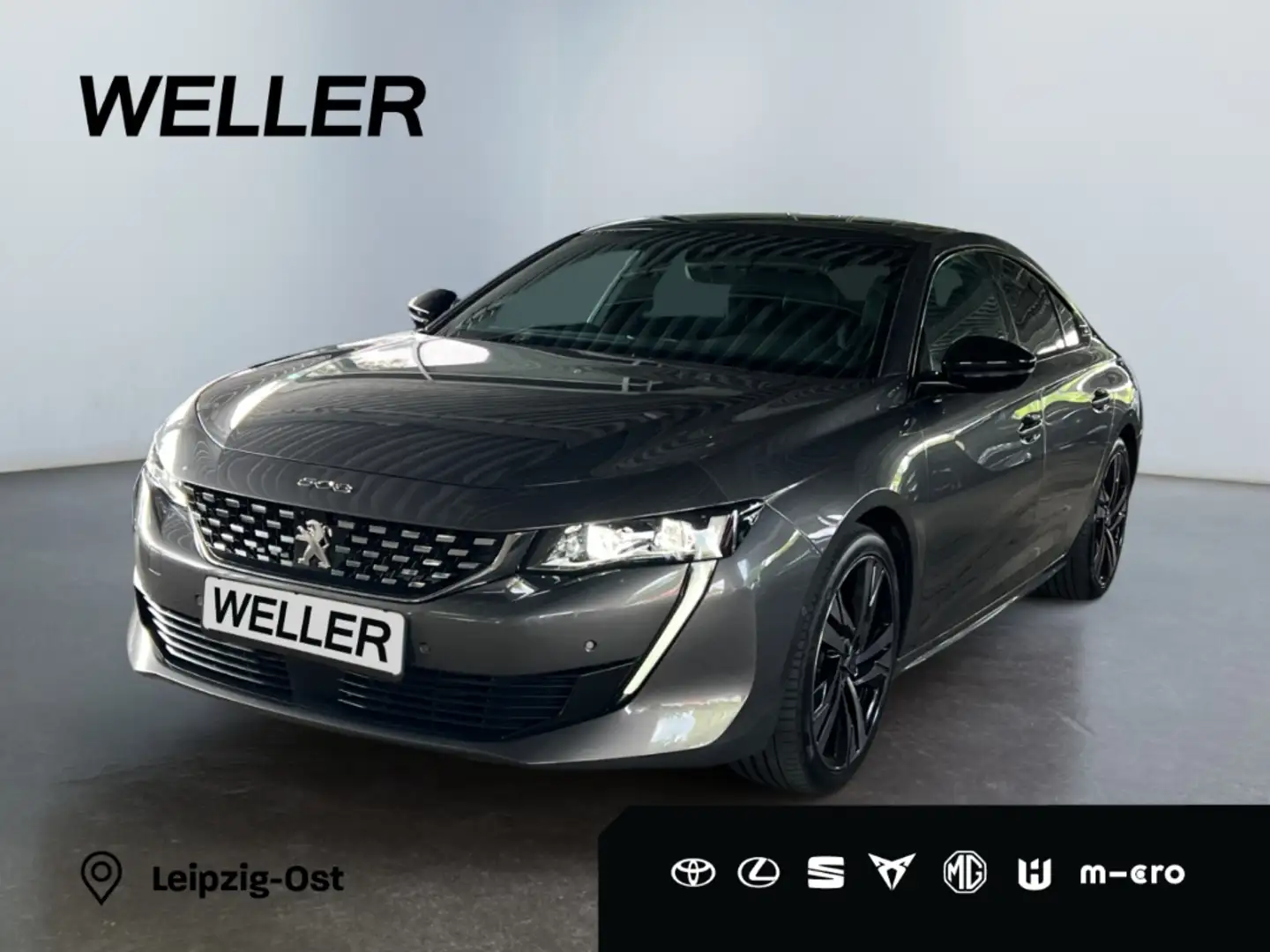 Peugeot 508 PureTech 225 EAT8 GT Pack *AHK*360*Nachtsicht* Grijs - 1