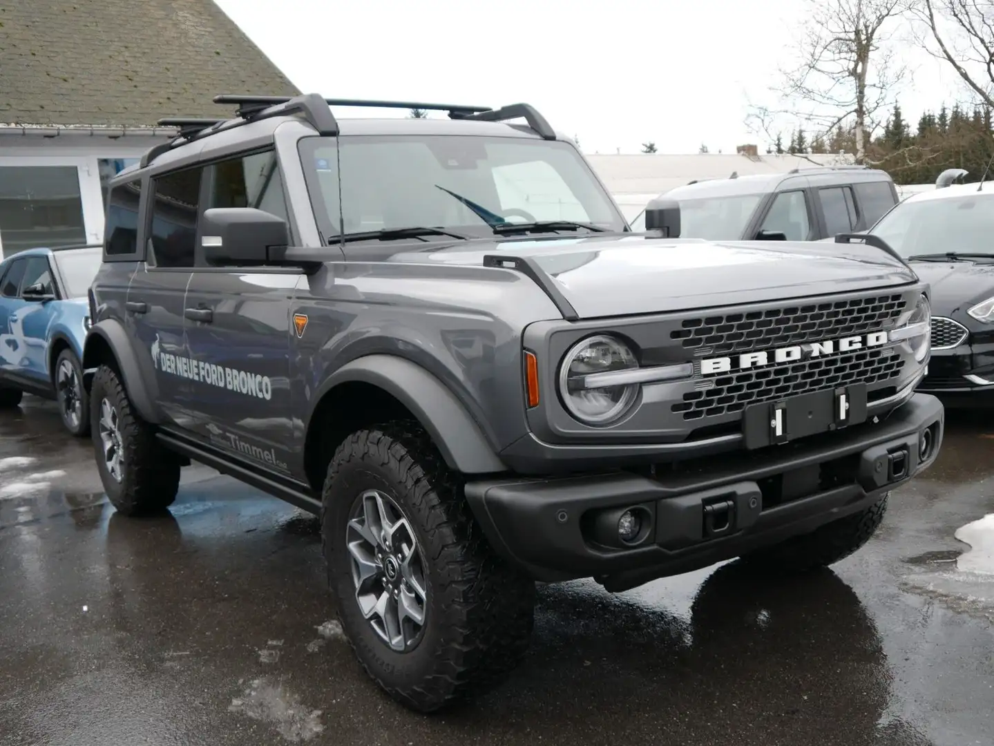 Ford Bronco Badlands e-4WD  1st Edition Heckzelt Grau - 2
