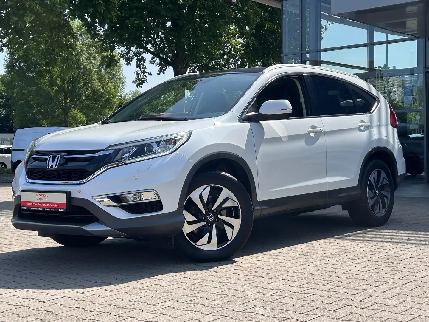 Honda CR-V 1.6 i-DTEC EXECUTIVE 4WD LEDER+PANORAMA+SHZ Weiß - 2