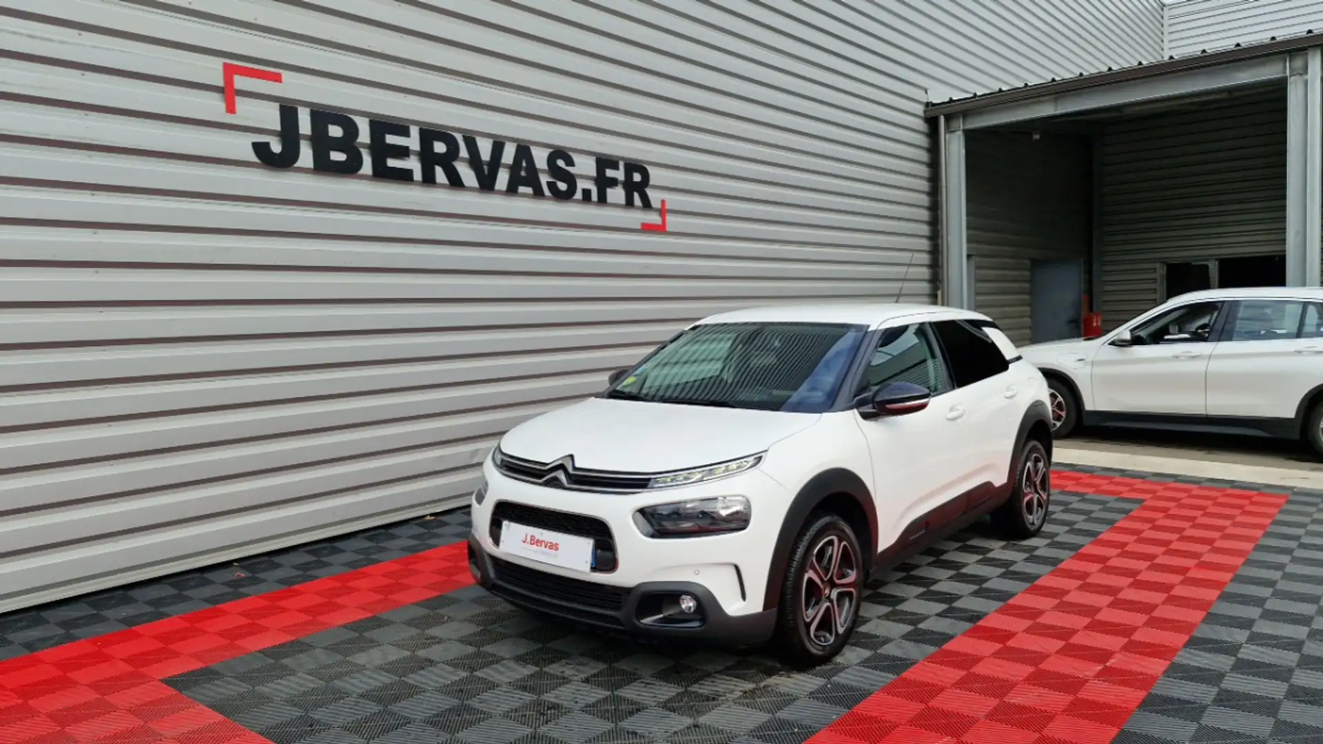 Citroen C4 Cactus bluehdi 100 ss bvm6 feel business Blanc - 1