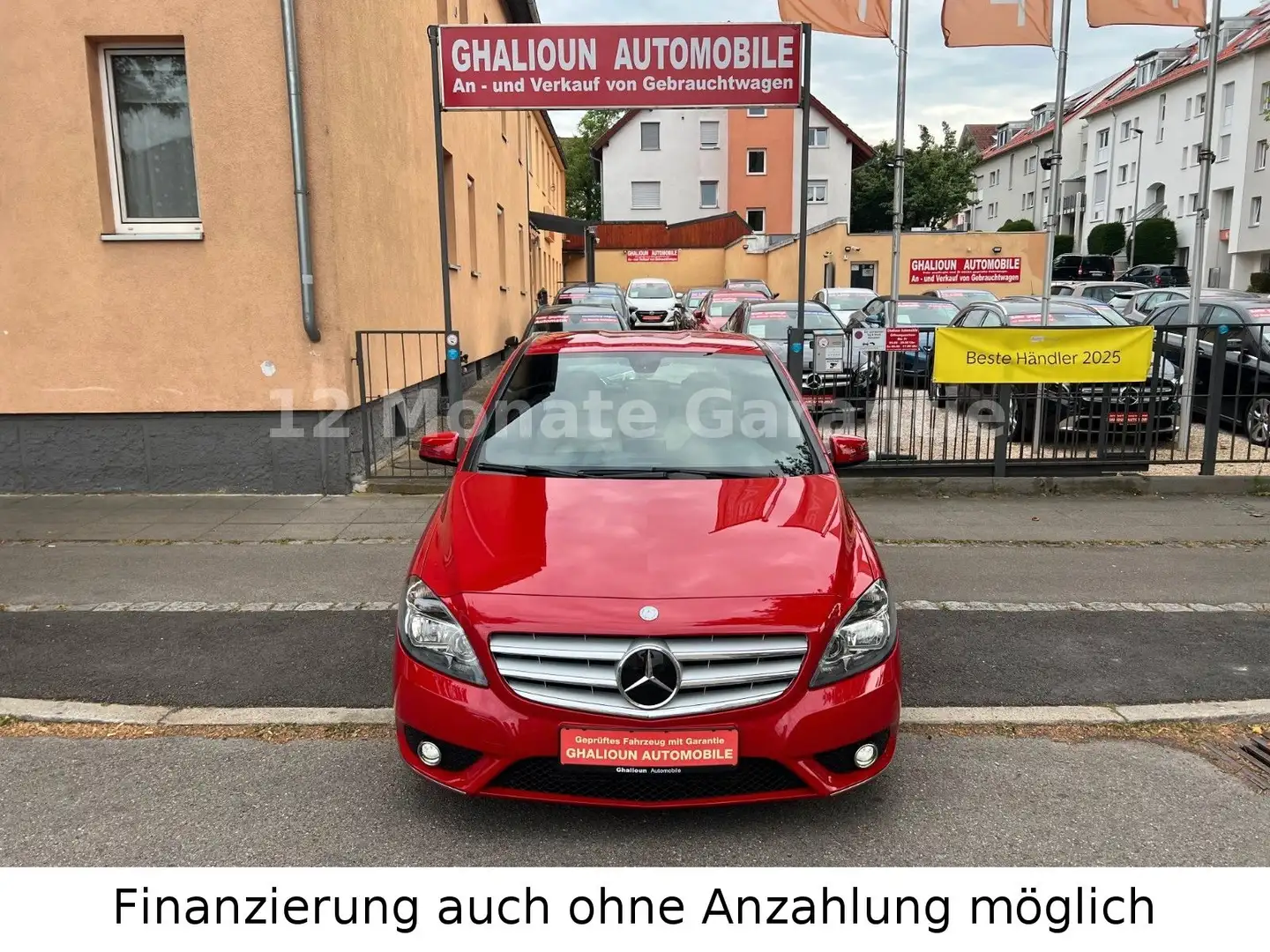 Mercedes-Benz B 180 1 Hand Automatik Rückfahrkamera Rot - 1