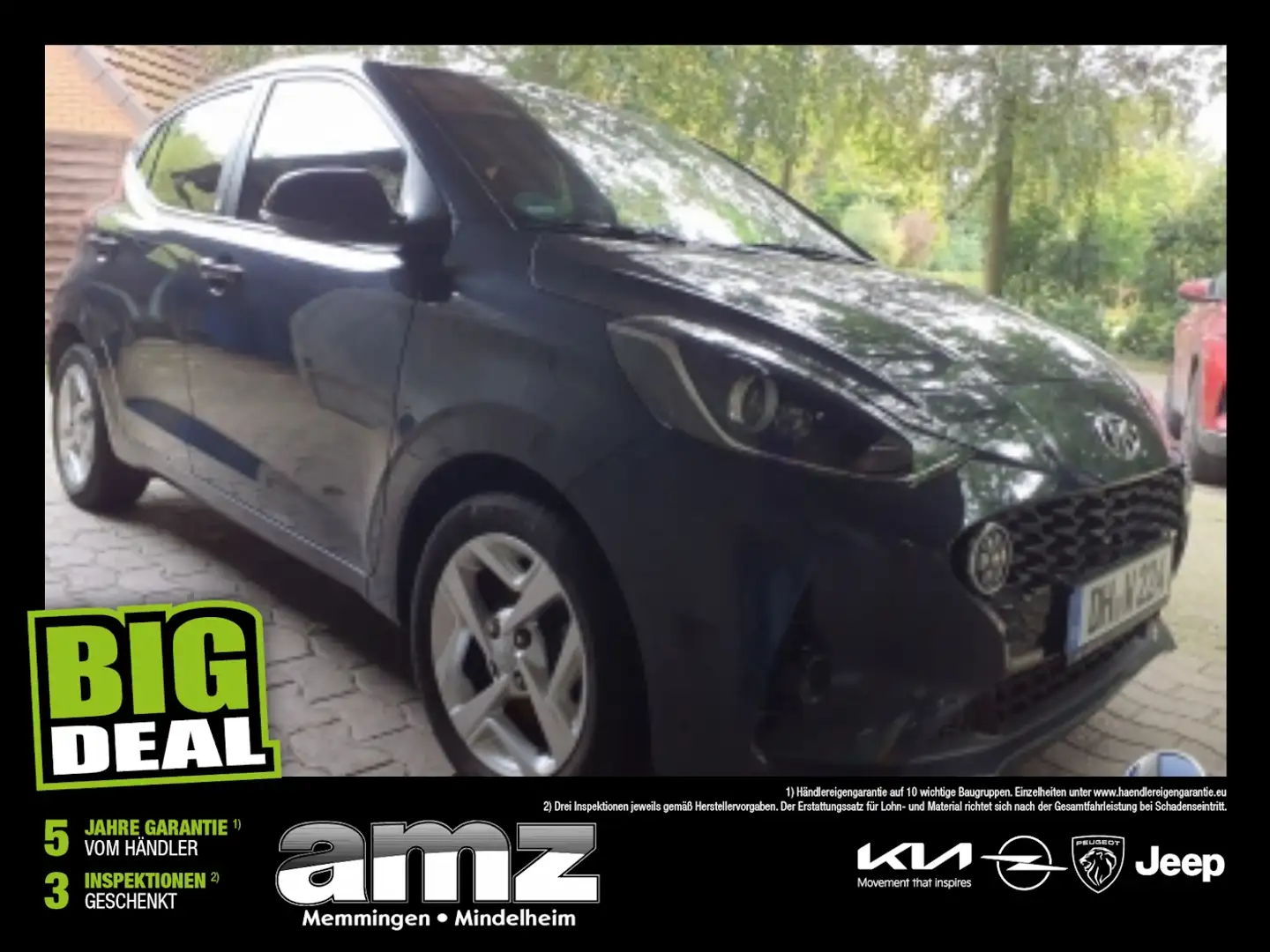 Hyundai i10 1.0 Edition 30 SHZ+Fernlichtass.+LM+DynLicht Grigio - 1