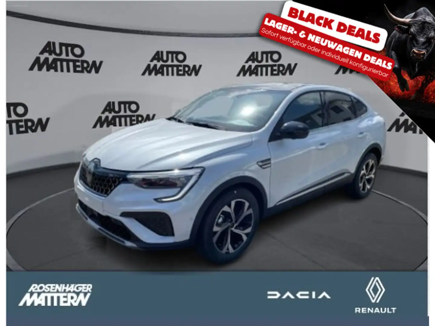 Renault Arkana Techno TCe 140 Automatik Weiß - 1