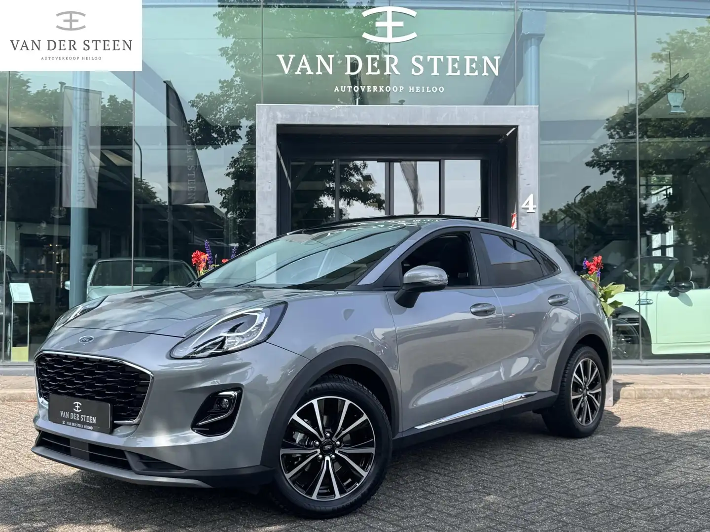Ford Puma 1.0 EcoBoost Hybrid Titanium Schuifdak | Cruise Co Gris - 1