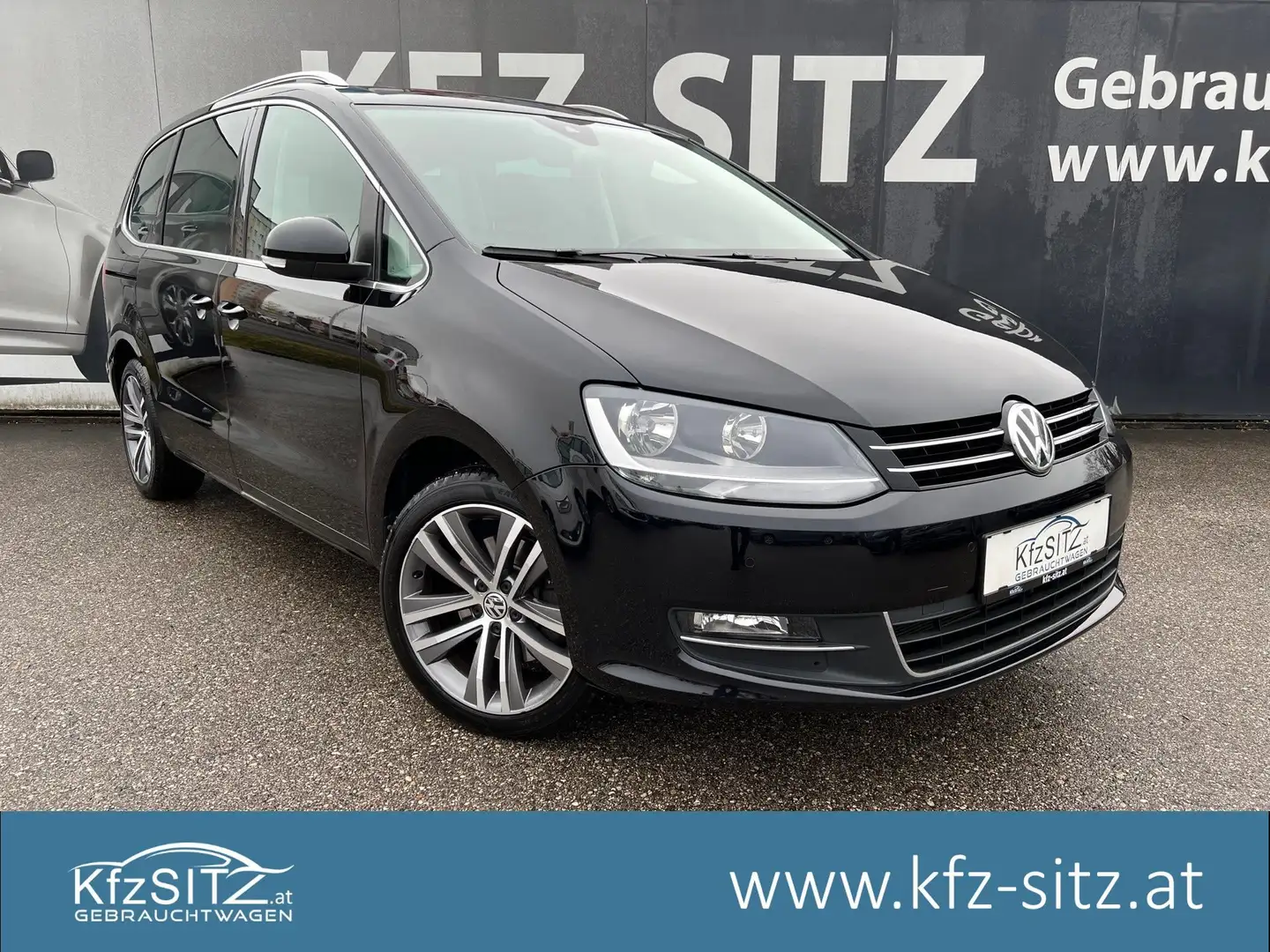 Volkswagen Sharan Hghline 2,0 TDI 7 Sitze Schwarz - 1