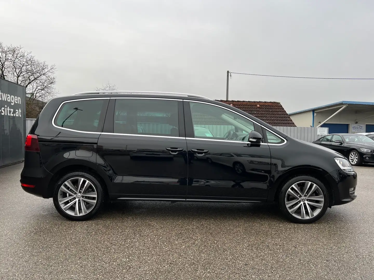 Volkswagen Sharan Hghline 2,0 TDI 7 Sitze Schwarz - 2