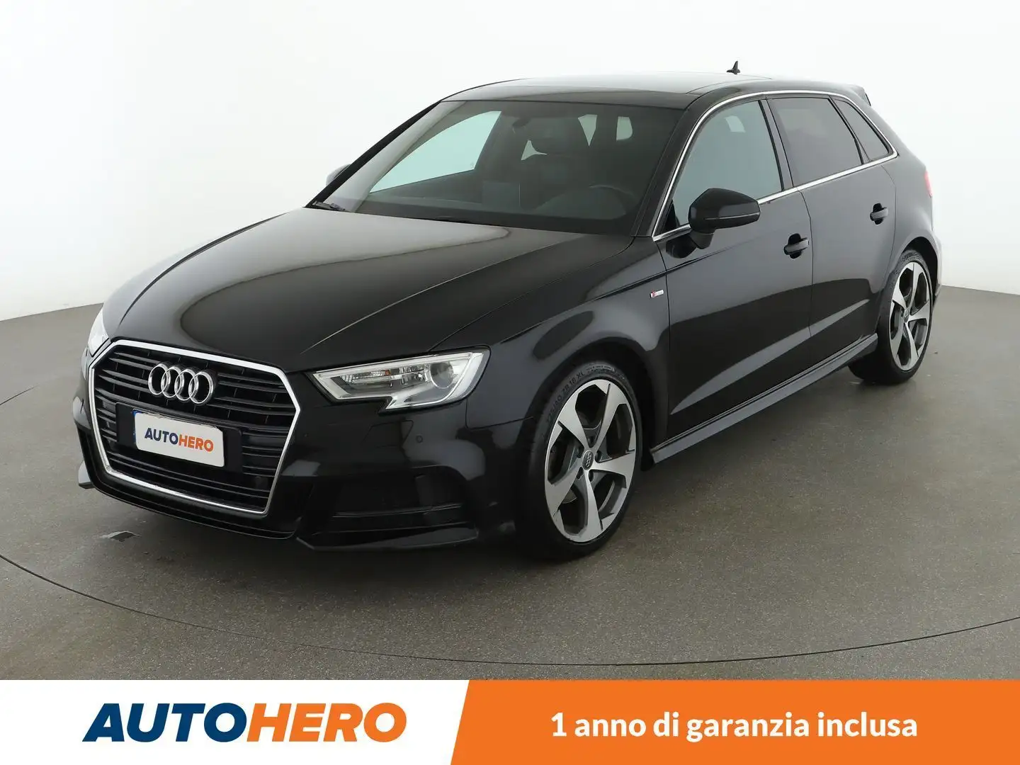 Audi A3 2.0 TDI Sport S tronic Zwart - 1