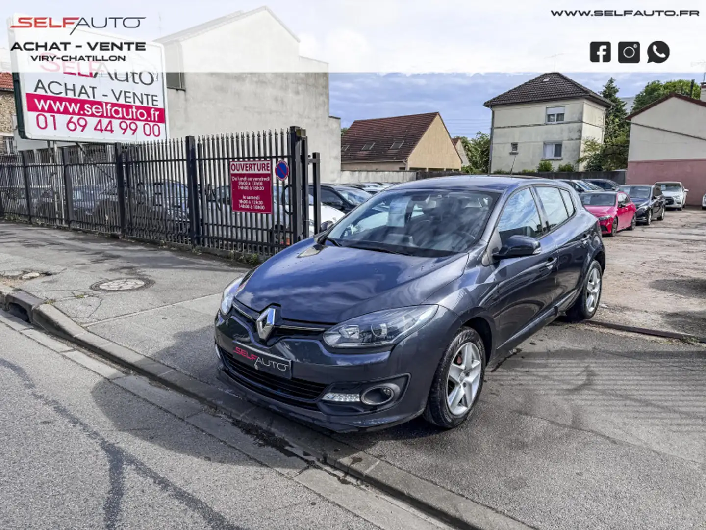 Renault Megane 1.5 DCI 110CH BUSINESS EDC ECO² Gris - 1