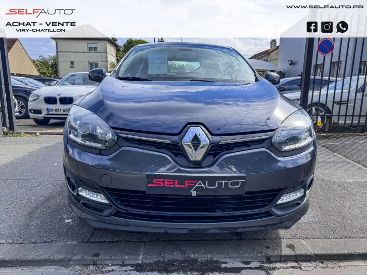 Renault Megane 1.5 DCI 110CH BUSINESS EDC ECO² Gris - 2