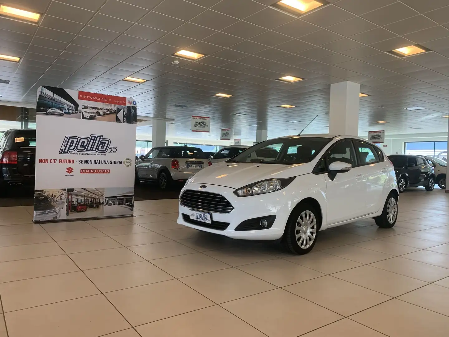 Ford Fiesta Fiesta 1.2 60 CV 5p. Wit - 1