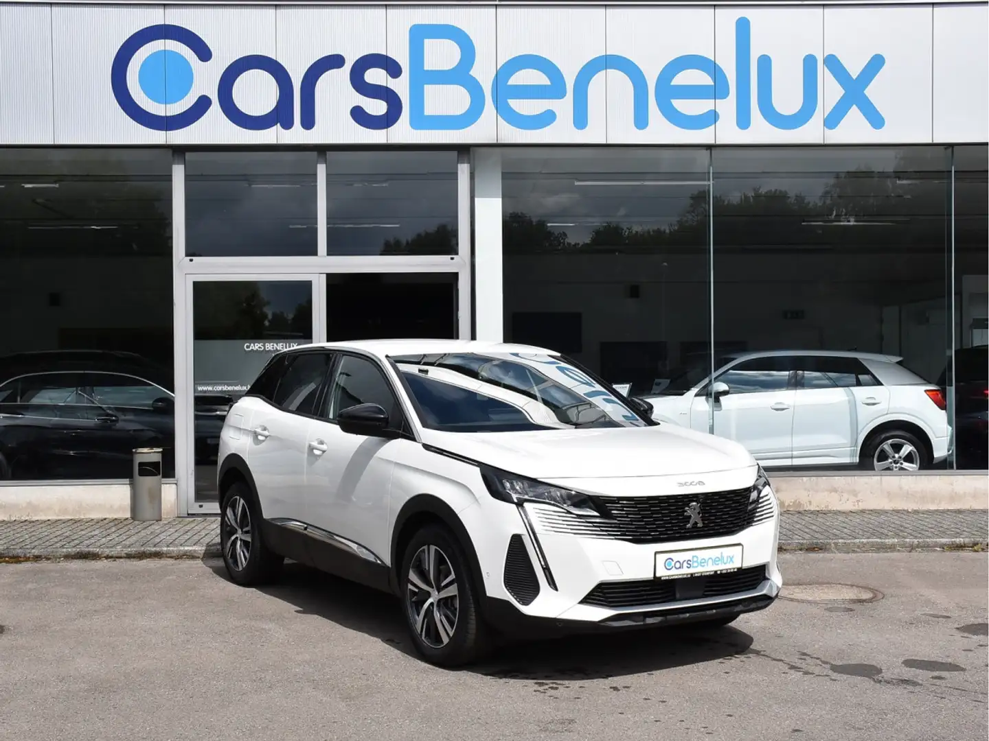 Peugeot 3008 1.2 Hybrid Allure e-DSC6 LANE CAM PARK 1° MAIN Blanc - 1