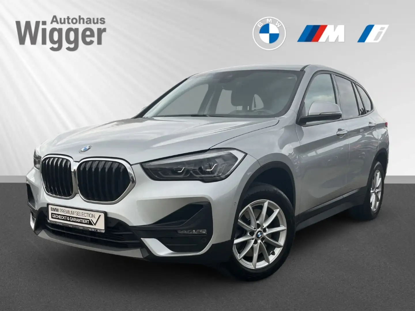 BMW X1 sDrive 20d Advantage/Navigation/LED/Soundsystem Plateado - 1