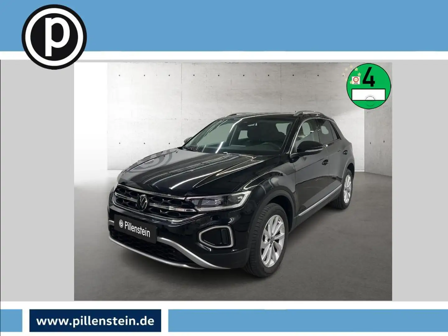 Volkswagen T-Roc TSI DSG STYLE NAVI+KAM+EASY+TRAVEL Schwarz - 1