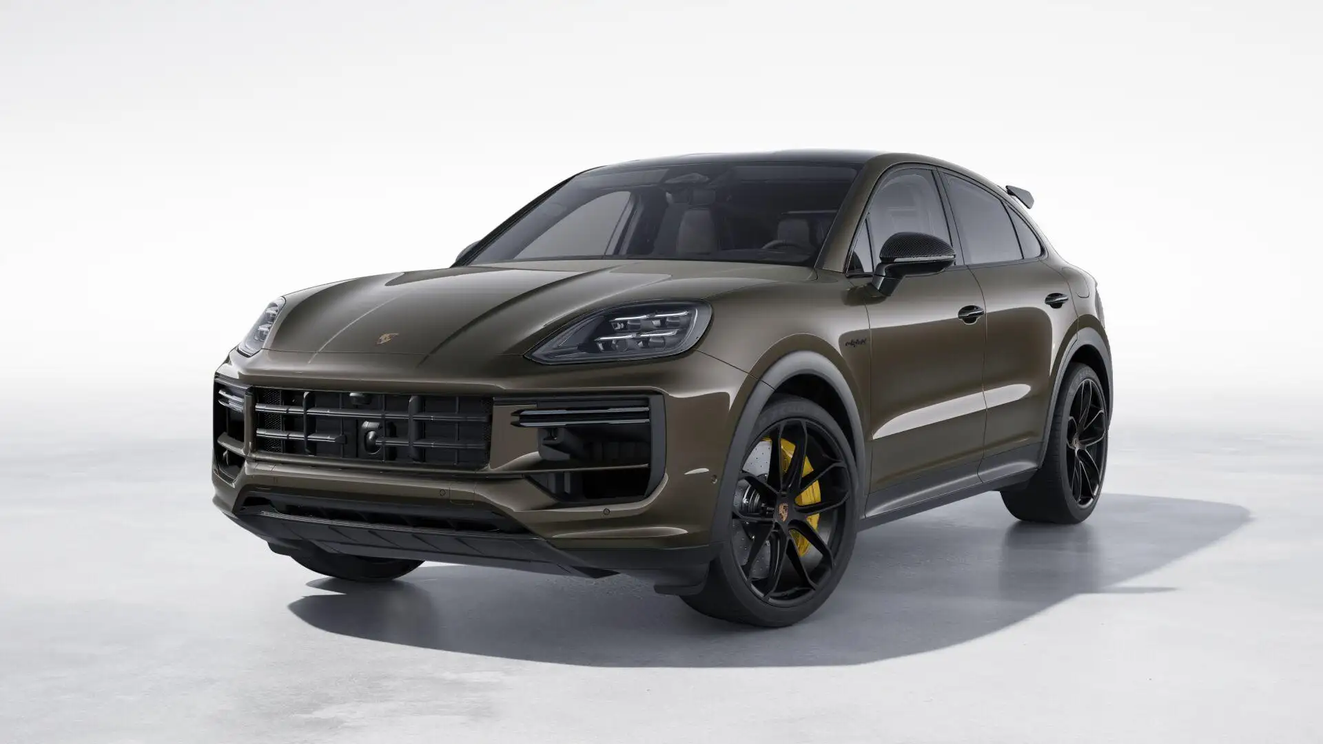 Porsche Cayenne Coupé Turbo E-Hybrid GT Grijs - 1