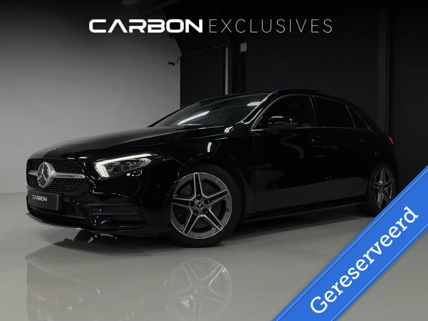 Mercedes-Benz A 250 AMG | Pano | Burmester | Sfeer | 224PK Zwart - 1