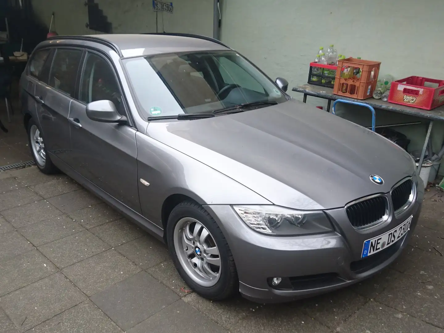 BMW 316 316d DPF Touring srebrna - 1