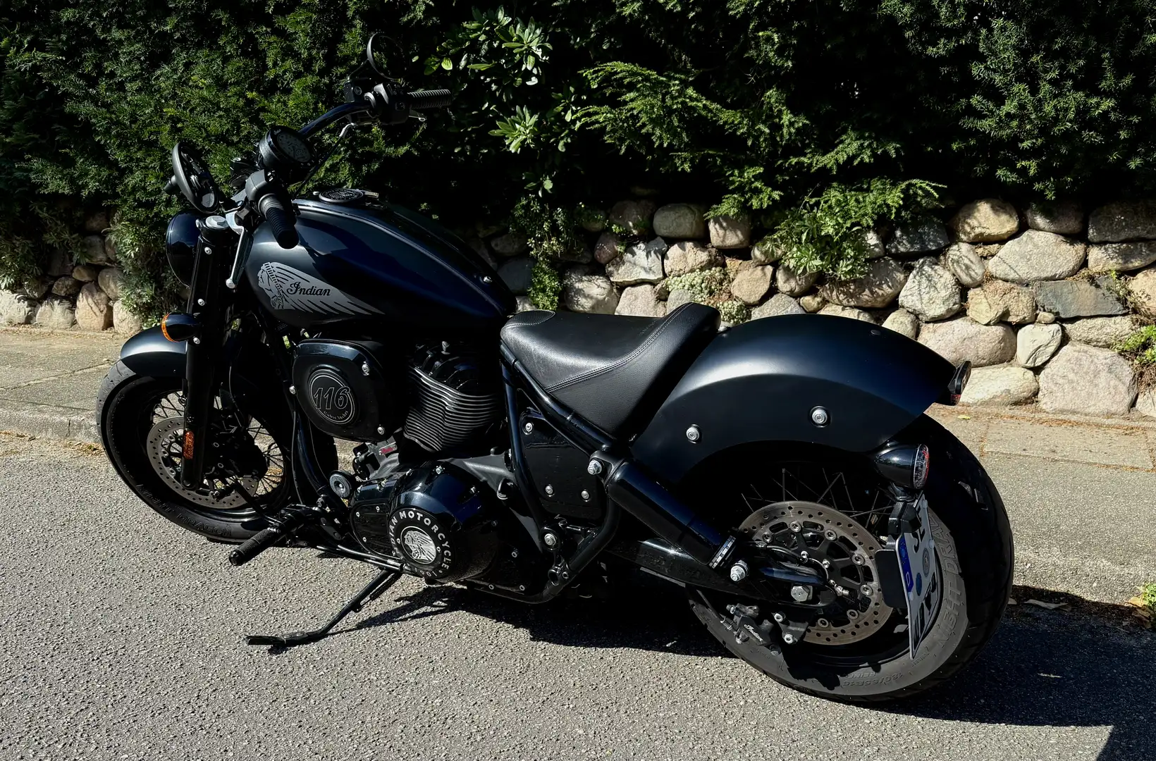 Indian Chief Bobber Dark Horse Fekete - 2