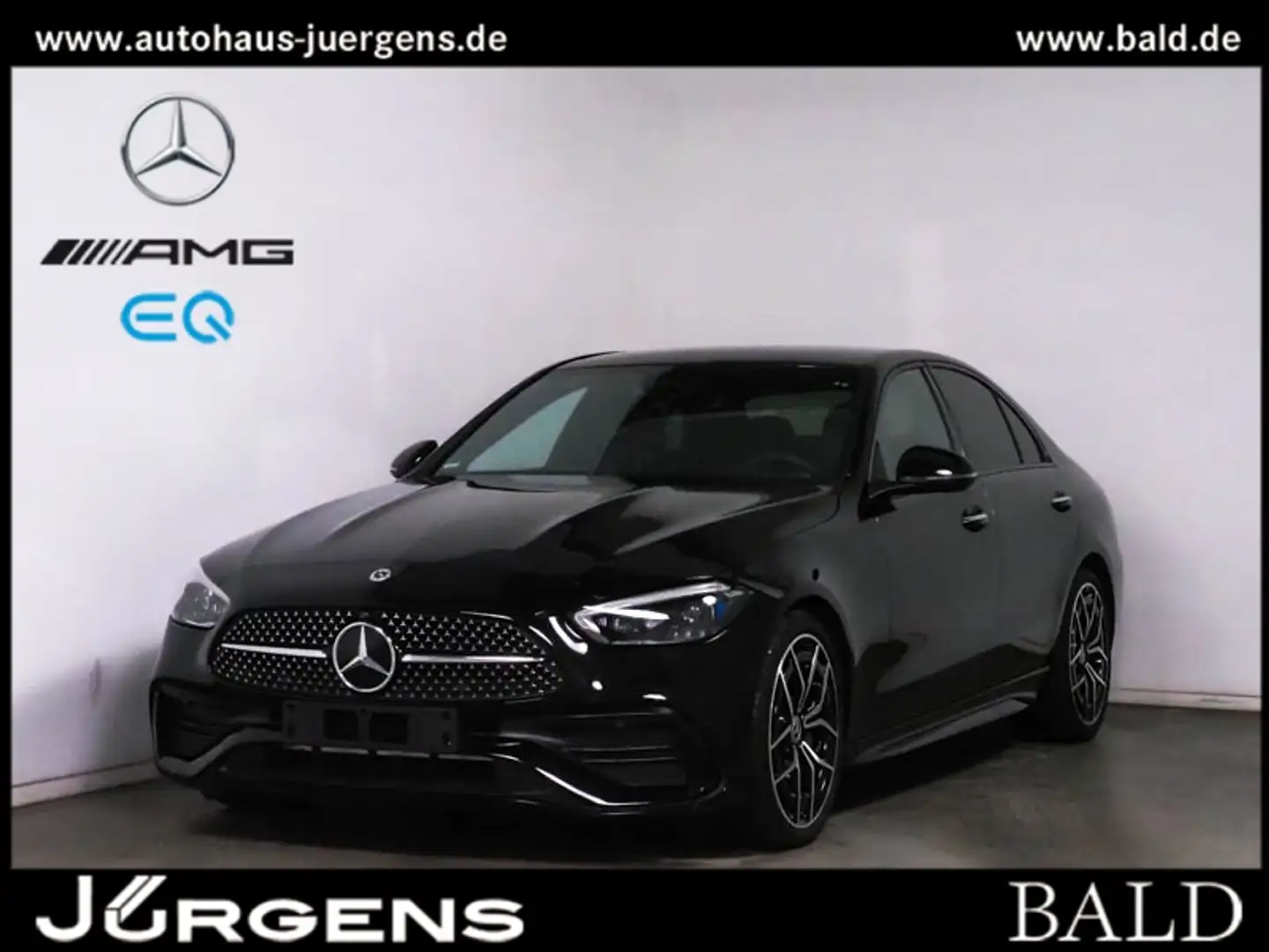 Mercedes-Benz C 180 AMG/Digital/Pano/Burm3D/360/Memo/Night/19" Schwarz - 2
