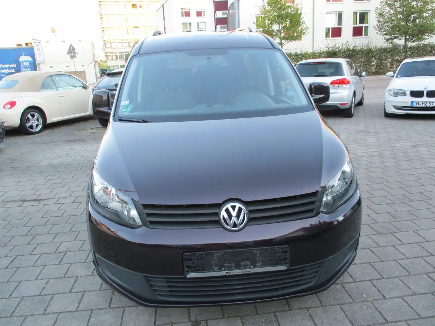 Volkswagen Caddy Maxi 1.Hand 7 Sitze Automatik TÜV NEU Violett - 2
