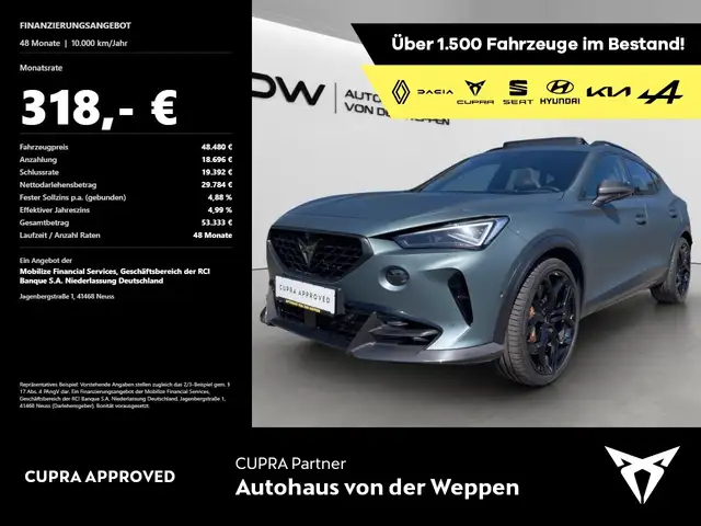 CUPRA Formentor VZ5 Enceladus Grey Edition 017/222 Klima Navi Leder