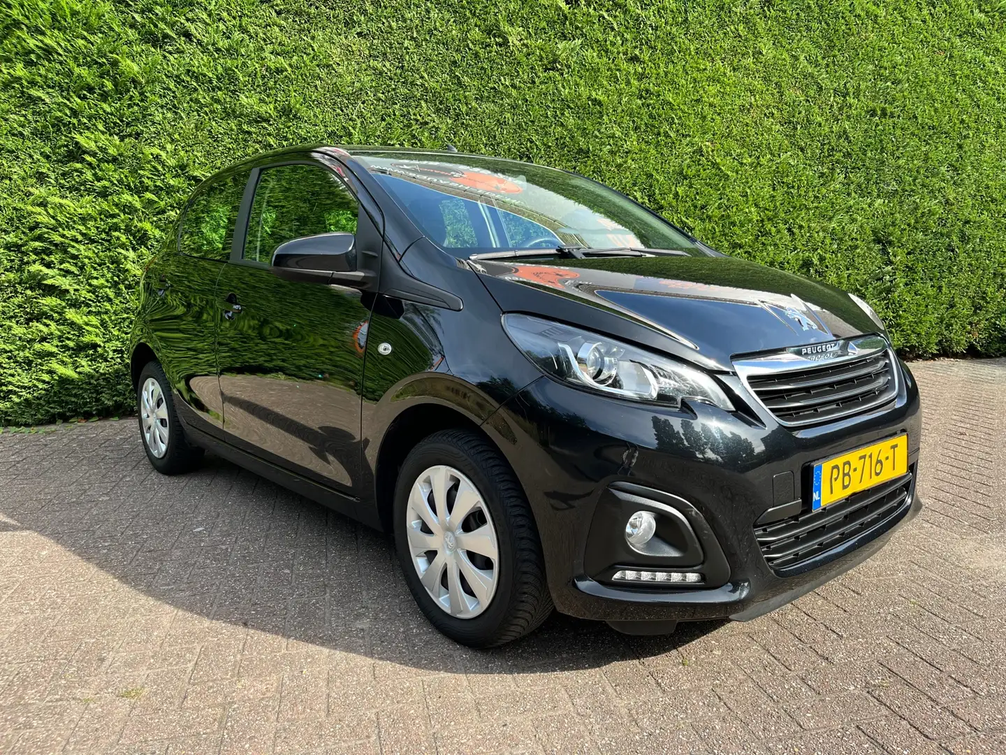Peugeot 108 1.0 e-VTi Active, Airco, Led, 5-drs, NAP ! Zwart - 2