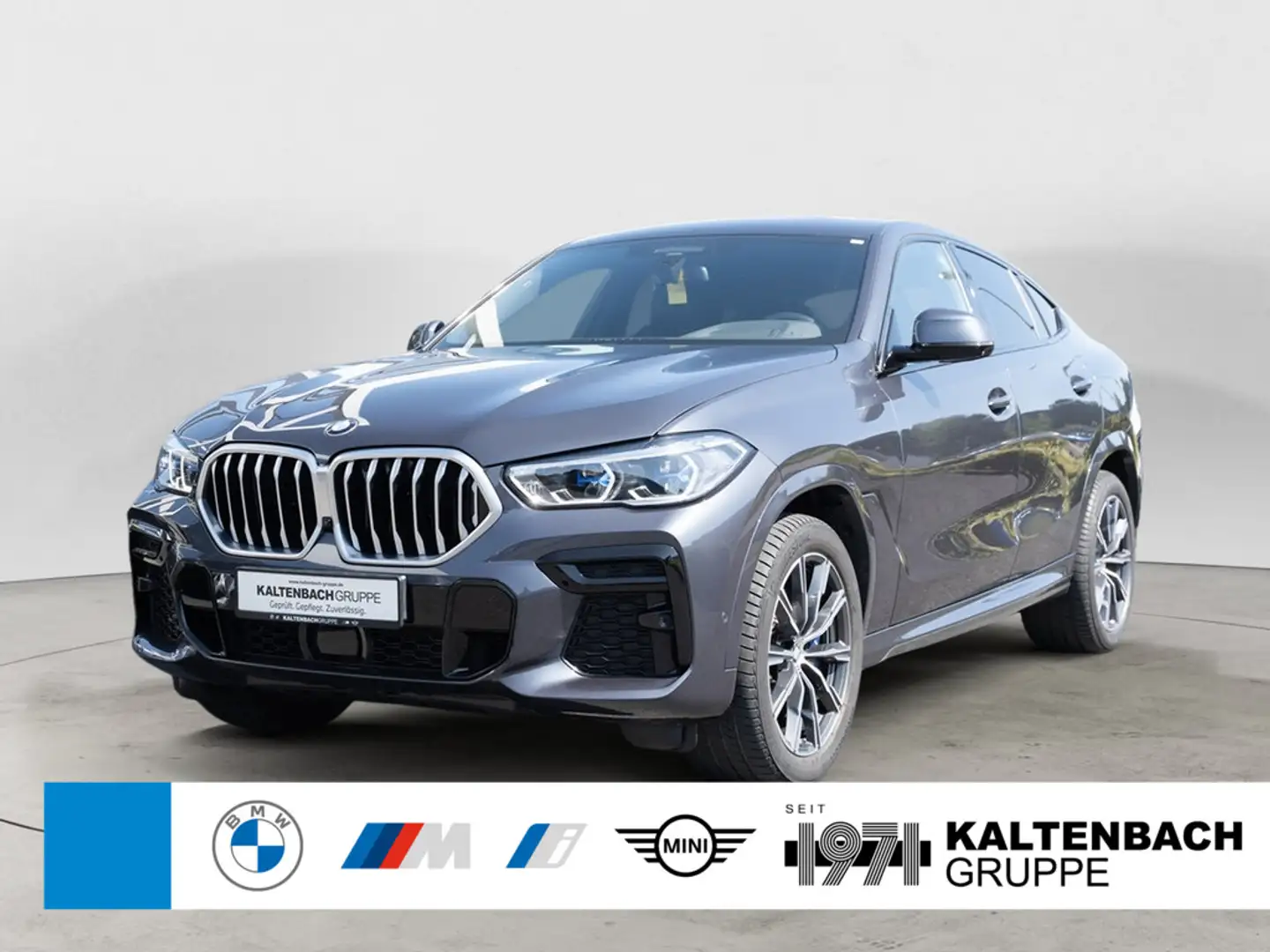 BMW X6 xDrive 30d M-Sport HUD 360° LASER LED NAVI Grau - 1