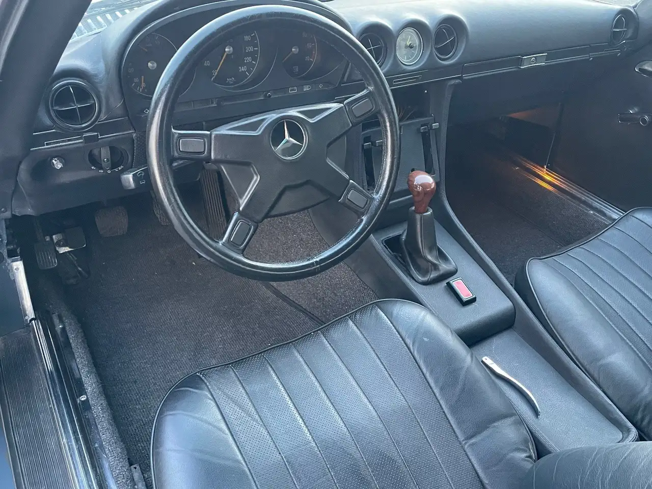 Mercedes-Benz SL 350 350SL Schalter*erste Serie*restauriert*R107*, foto 11