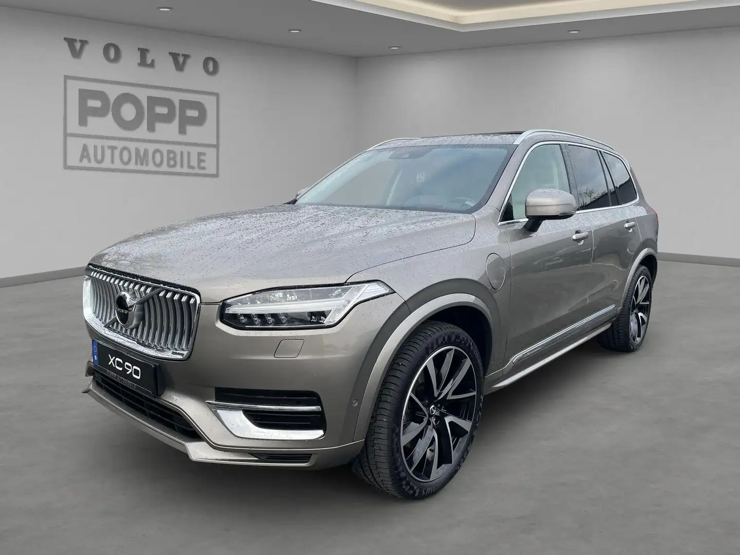 Volvo XC90 T8 AWD Hybrid Inscription 360° AHK HUD SHZ Grau - 1