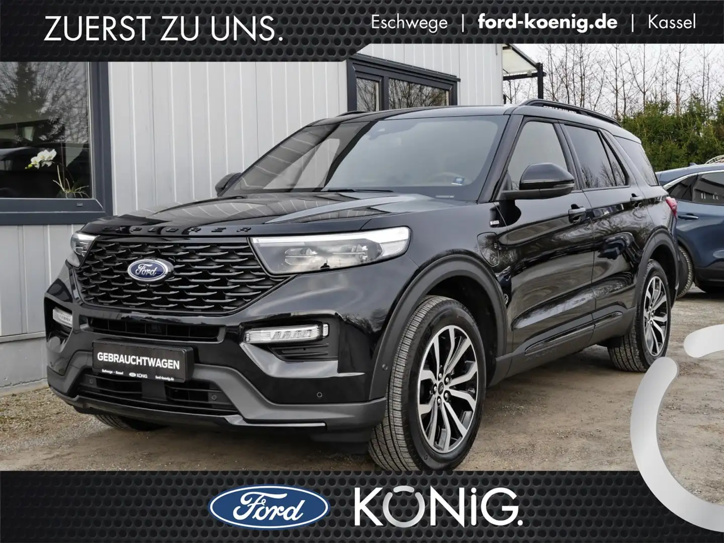 Ford Explorer ST-Line Plug-in-Hybrid AHK+LED+Kamera Klima Navi Fekete - 1