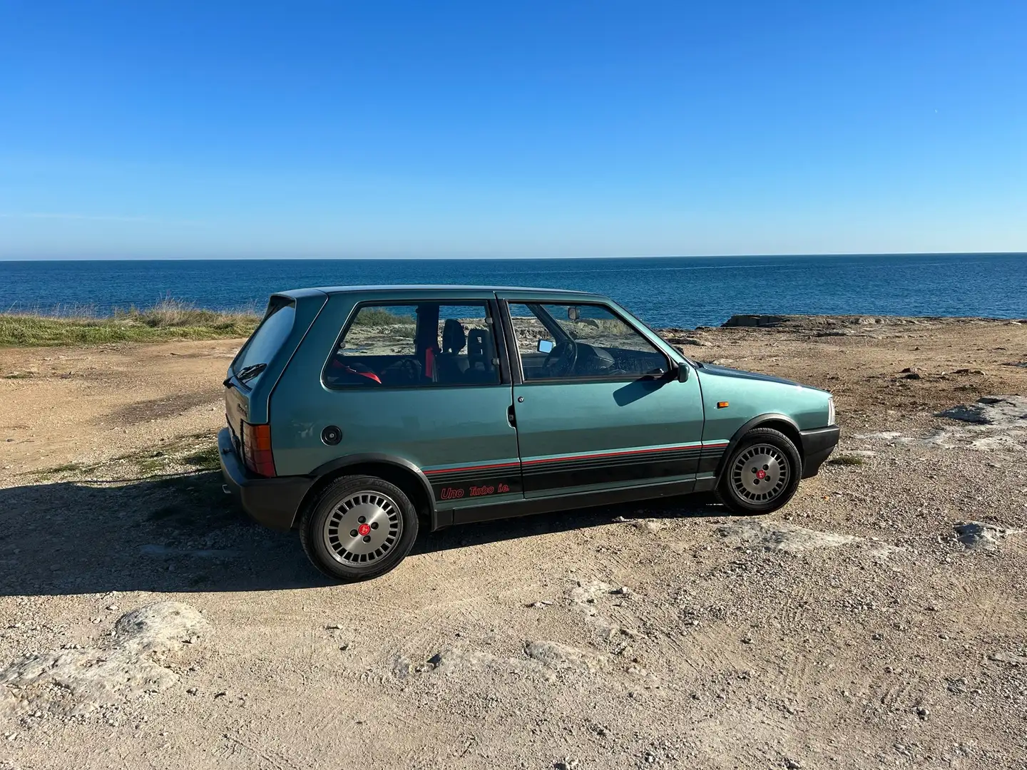 Fiat Uno 3p 1.3t ie 105cv zelena - 1