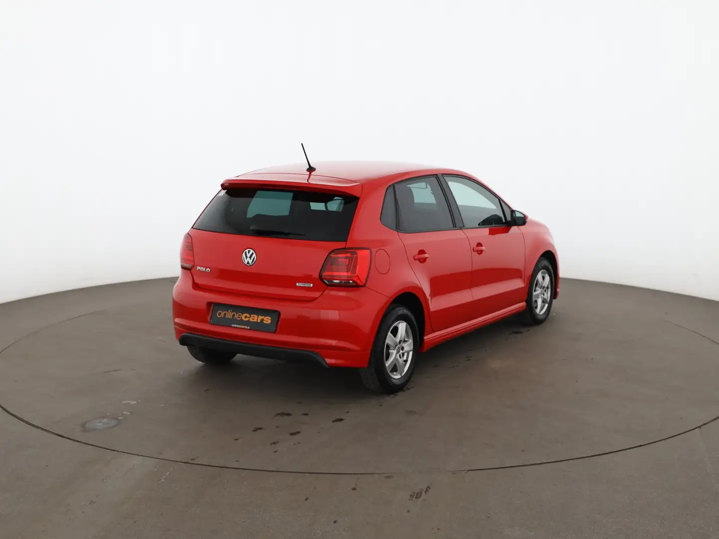 Volkswagen Polo V 1.0 Comfortline KLIMA-AUTOMATIK RADIO Rot - 2