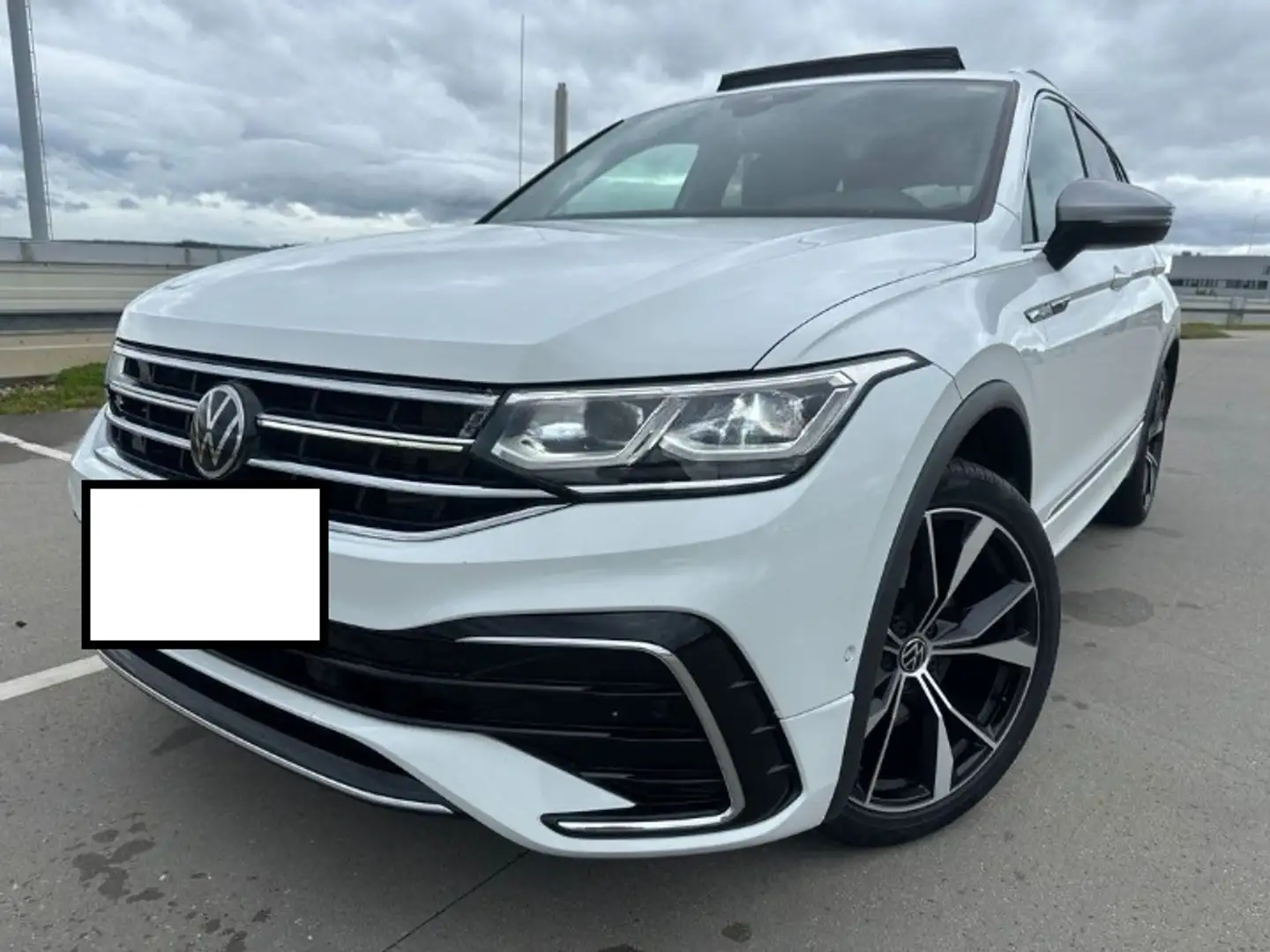 Volkswagen Tiguan Allspace 2.0 TDI R-Line toit pano Blanc - 1