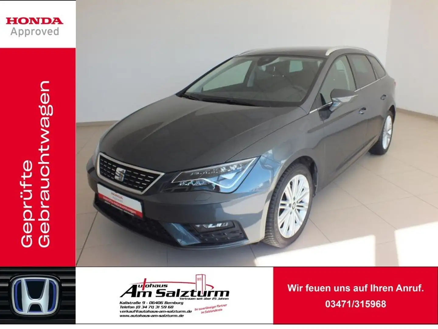 SEAT Leon ST 1.5 TSI ACT OPF Xcellence Grau - 1