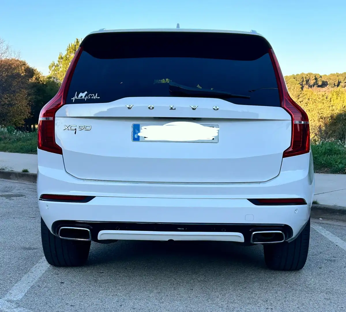 Volvo XC90 XC90 D5 R-Design AWD 235 Aut. (9.75) R-Design Blanco - 2