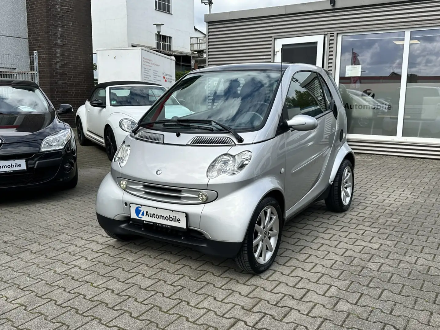 smart forTwo Pasion Klima Panorama Argent - 1