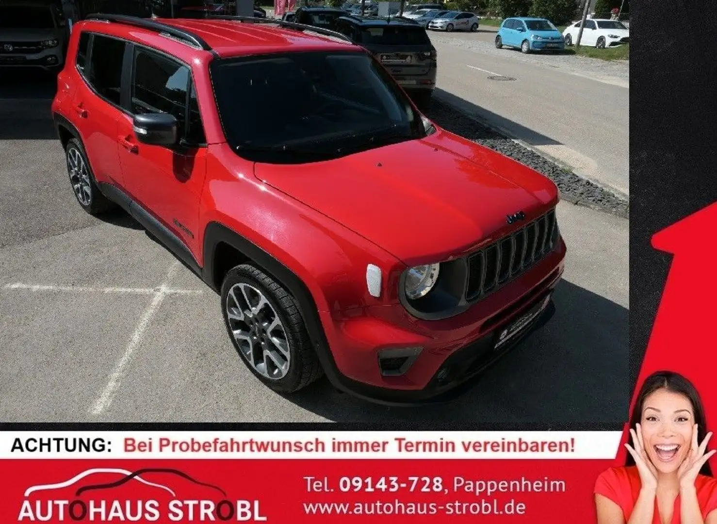 Jeep Renegade PlugIn-Hybr4xe/Kamera/ACC/Full-Link/PLA Rot - 1